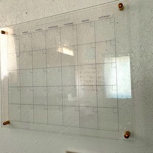 Glass Calendar